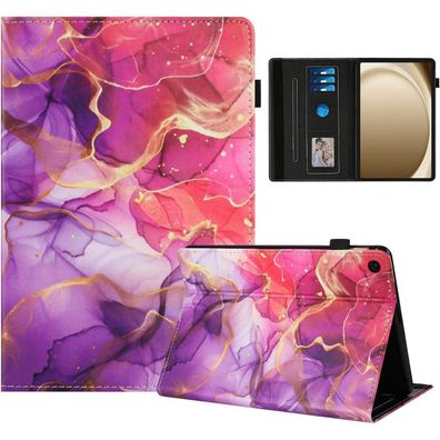 Rostsant Hülle für Samsung Galaxy Tab A9 Plus, PU Leder Wallet mit Magnetischem