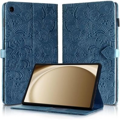 Rostsant Hülle für Samsung Galaxy Tab A9+ 11 Zoll, PU Leder Brieftasche mit