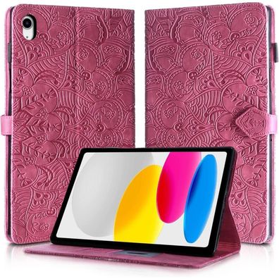 Rostsant Hülle für iPad 10. Generation (2022) 10.9 Zoll, PU Leder Brieftasche