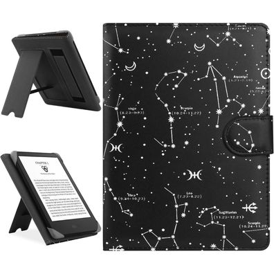HoYiXi Universal Hülle für 6-6.8 Zoll E-Book Reader wie Kindle in Lederoptik