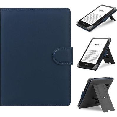 HoYiXi Universal Leder Schutzhülle für 6-6.8 Zoll E-Book Reader (Kindle, Kobo