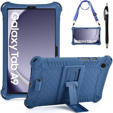 KATUMO Silikon Kinder Hülle für Samsung Galaxy Tab A9 8,7 Zoll (2023) mit