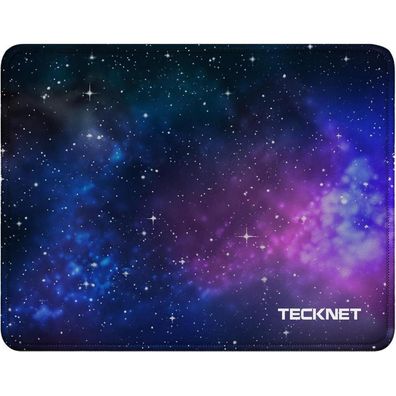 Tecknet Mauspad 28 x 21 cm, Wasserdicht & Rutschfest, für PC, Büro, Gaming