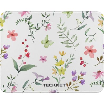 Tecknet Mauspad 28 x 21 cm, wasserdicht, rutschfest, für PC, Büro, Gaming