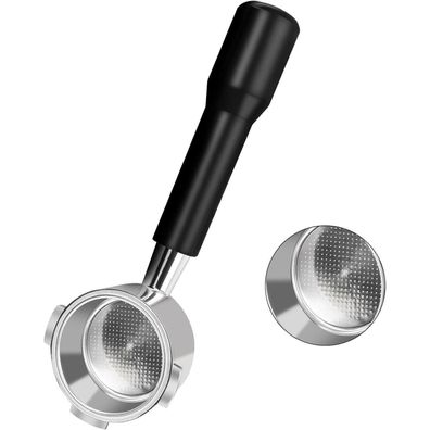 Philorn Bodenloser Siebträger 51mm 3 Ohren für DeLonghi Dedica Espressomaschinen