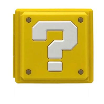 Spielkartenetui Case Fragezeichen für Switch 12 Spielkarten & Micro SD