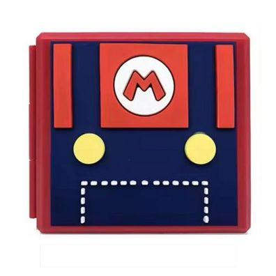 Spielkartenetui Case Hosenträger für Switch 12 Spielkarten & Micro SD