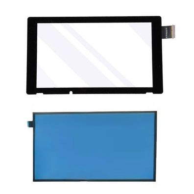 Touchscreen Display Scheibe Ersatzglas V1 für Nintendo Switch Konsole + Klebestreifen