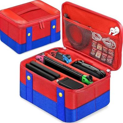 Tragetasche - Schutzhülle für Nintendo Switch / Lite & OLED Konsole & Zubehör Tasche