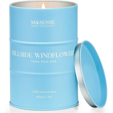 M&SENSE Hillside Windflowers Duftkerze, 600g - Nachhaltige