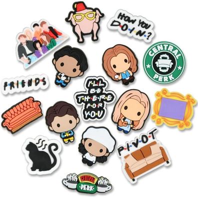 Ainiv 16 Stück Schuh Charms für Kinder, Cartoon PVC Shoe Charms für Clogs