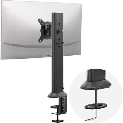 Hemudu Monitorträger für 13-32 Zoll Bildschirme, höhenverstellbar, schwenkbar