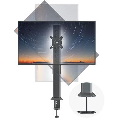 Hemudu Monitor Ständer für 13-32 Zoll Monitore, schwenkbar, neigbar, rotierbar