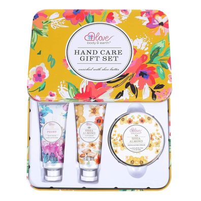 Body & Earth Love Handcreme Geschenkset für Frauen, 2 duftende Handcremes