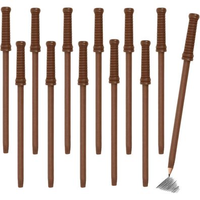 Capaneus 12x Zauberstab Bleistifte - Magische Deko & Partygeschenke
