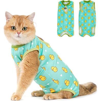 Avont Katzenbody nach OP Erholungsanzug Recovery Suit für Katze, Bauchwunden