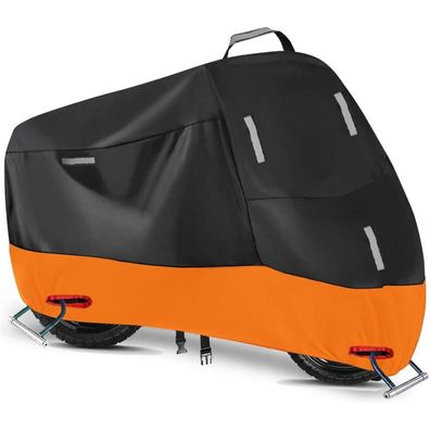 Seceles Motorrad Abdeckplane Outdoor 300D Wasserdicht für Roller, Moped, mit