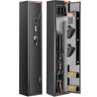 VEVOR Waffenschrank für 3 Langwaffen, Stahlblech, 9-stelliges