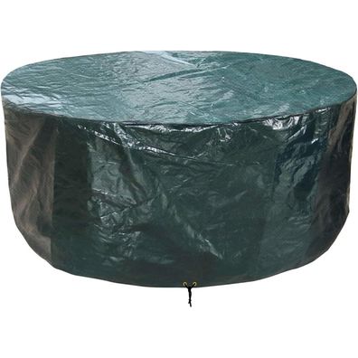 PATIO PLUS Runde Terrassenmöbelabdeckung 130x71cm Grün - Wasserdicht