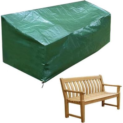 PATIO PLUS 4 Sitzer Gartenbank Abdeckung Grün, Wasserdicht, 193x66x63/89cm