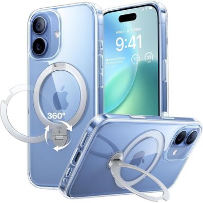 TORRAS Ostand Q3 Spin Hülle für iPhone 17: Militärschutz, 360° Ständer