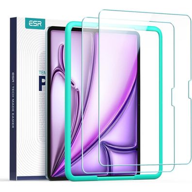 ESR 2x Displayschutzfolie für iPad Air 13 Zoll M3/M2 (7./6. Gen, 2025/2024) mit