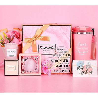 GEEKEO Geschenkset für Frauen & Freundin - Geburtstagsgeschenk mit
