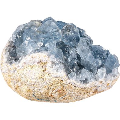 Nupuyai Natürliche Celestite Kristall Druse Rohstein Unregelmäßig Kristall