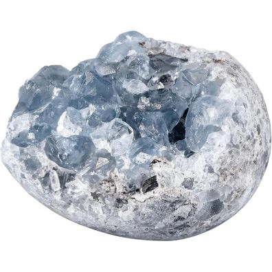 Nupuyai Natürliche Celestite Kristall Druse XL - Heilstein & Dekoration mit