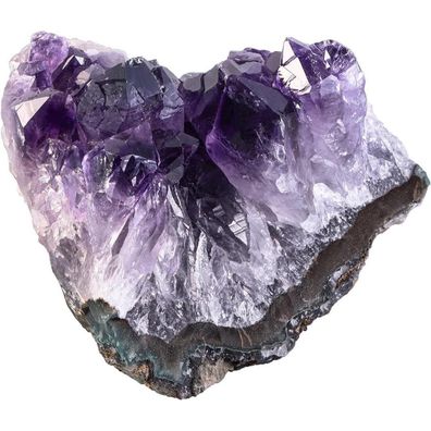 Nupuyai Natürliche Amethyst Druse XXXL - Unregelmäßiger Kristall Cluster als