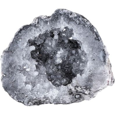 Nupuyai Natürlicher Achat Stein Druse Geode Kristall Rohstein, Unregelmäßiger