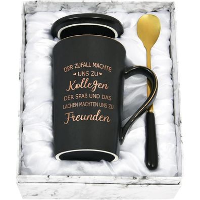 Abschiedsgeschenk Kollegin Tasse "Der Zufall machte uns zu Kollegin" - 400ml