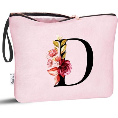 Vavabox Personalisierte Kosmetiktasche A-Z - Geschenk für Frauen, Mütter