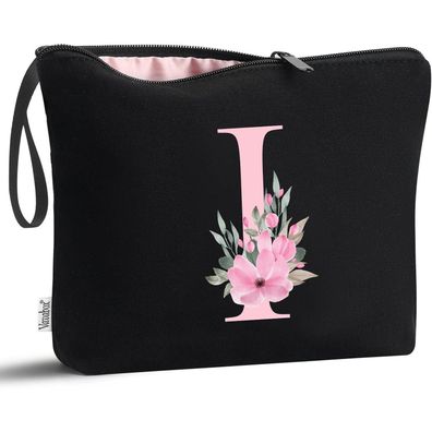 Vavabox Personalisierte Kosmetiktasche A-Z mit Initialen - Perfektes Geschenk