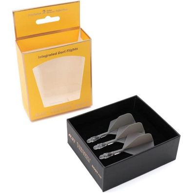 Cuesoul ROST T19 integrierter Dartschaft & Flight, große Standardform, 3er-Set
