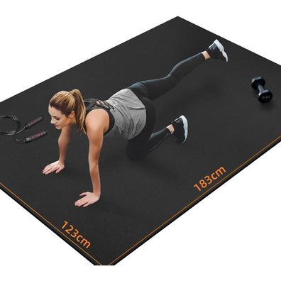 innhom Bodenschutzmatte für Fitnessgeräte, rutschfest und hochstrapazierfähig