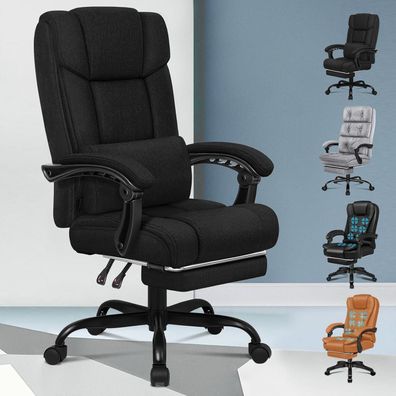 Alfordson Ergonomischer Bürostuhl mit Hochlehner, 150° Liegeposition