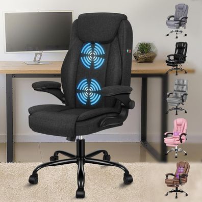 Alfordson Ergonomischer Bürostuhl Fenix, Chefsessel mit hochklappbarer