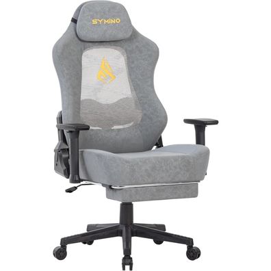 Symino Gaming Stuhl Ergonomisch PC-Stuhl mit 3D-Lendenwirbelstütze