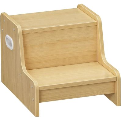 HOOBRO Tritthocker für Kinder, 2 Stufen Tritt-Schemel mit Antirutschmatte und