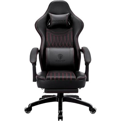 Dowinx Gaming Stuhl mit Federkissen & Massagefunktion, Ergonomischer PC Stuhl