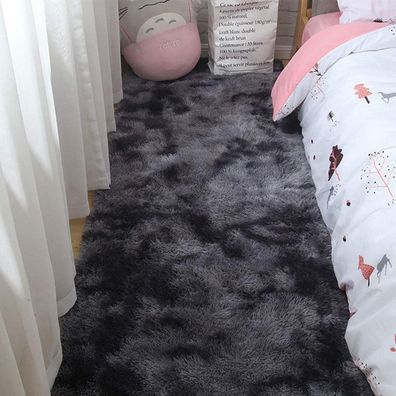 Tinyboy-hbq Flauschiger Teppich für Schlafzimmer & Wohnzimmer, rutschfest