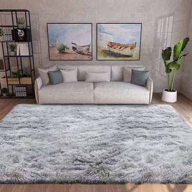Tinyboy-hbq Shaggy Teppich für Wohnzimmer & Schlafzimmer, weich, rutschfest