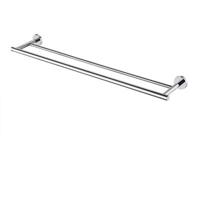 KES Handtuchhalter Doppelt Edelstahl SUS304 Badetuchhalter 75 cm Wandmontage