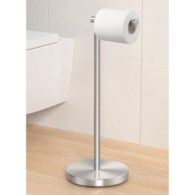 KES Toilettenpapierhalter Stehend, freistehend, Edelstahl SUS304, gebürstet