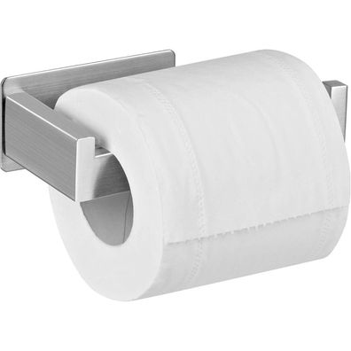 Aikzik Toilettenpapierhalter ohne Bohren, Edelstahl Klorollenhalter mit Kleber