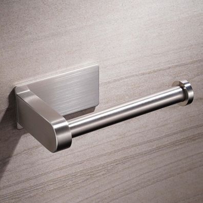 Aikzik Toilettenpapierhalter ohne Bohren, Selbstklebender Edelstahl
