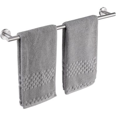 KES Handtuchhalter 65CM Edelstahl SUS304 Gebürstet, Wandmontage, Badetuchhalter