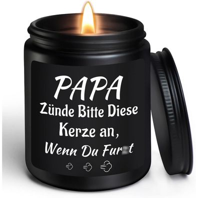Mrssbea Duftkerze für Papa - Vatertags-, Geburtstags-, Weihnachtsgeschenk, 200g