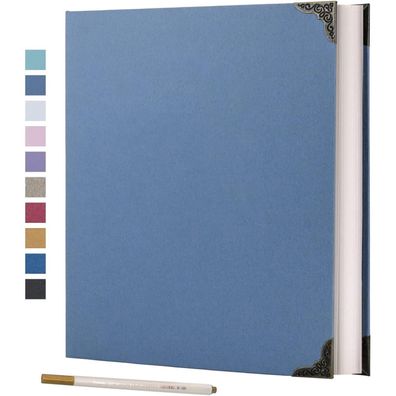 Vienrose Selbstklebendes Fotoalbum, 40 Seiten Hardcover Scrapbooking Kit